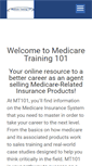 Mobile Screenshot of medicaretraining101.com